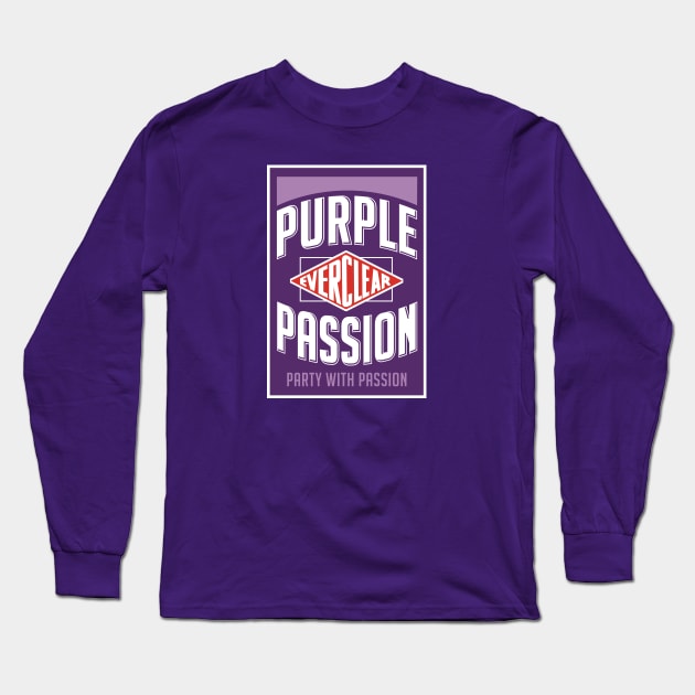 Purple Passion Long Sleeve T-Shirt by Chewbaccadoll